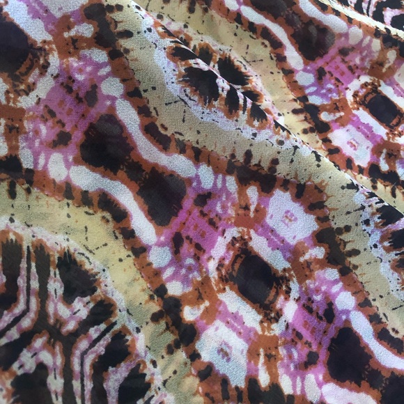 Aqua Sheer Blouse - Picture 5 of 8